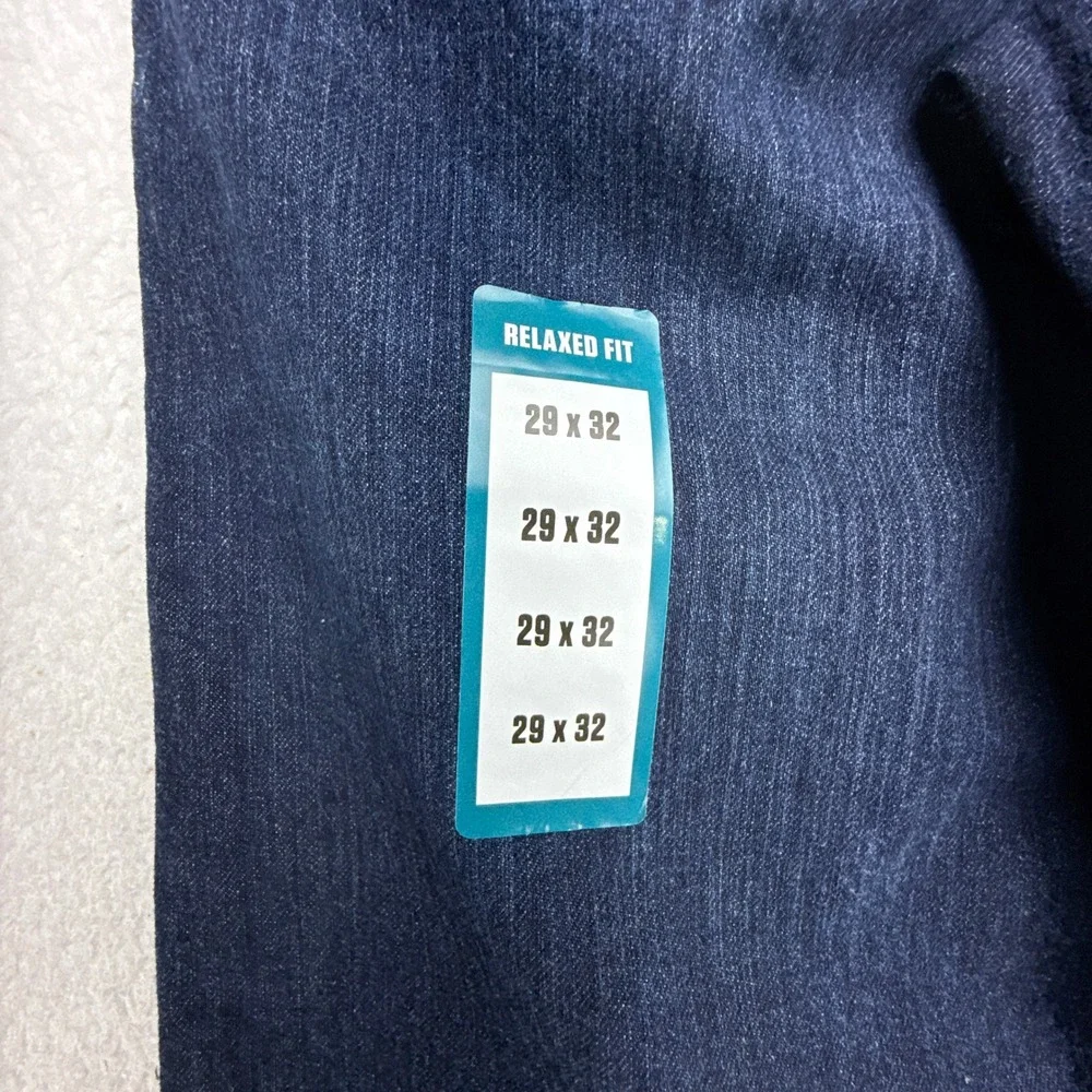 Carhartt BD5119-M Relaxed Fit 5-Pocket Jeans Mens 29x32 Dark Wash Blue Denim NWT